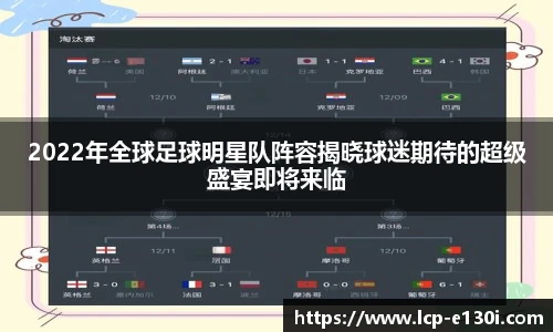 2022年全球足球明星队阵容揭晓球迷期待的超级盛宴即将来临